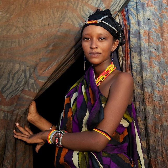 Garba woman from Kenya